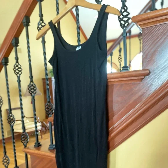 old navy ribbed tank dress Fitted Rib-Knit Midi Tank Sweater Dress